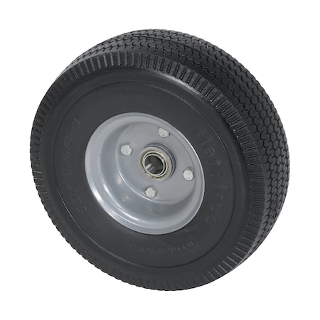 Vestil Polyurethane Solid Foam Wheel 10 In. Diameter 300 Lb. Capacity Black UFBK-10-WHL-34